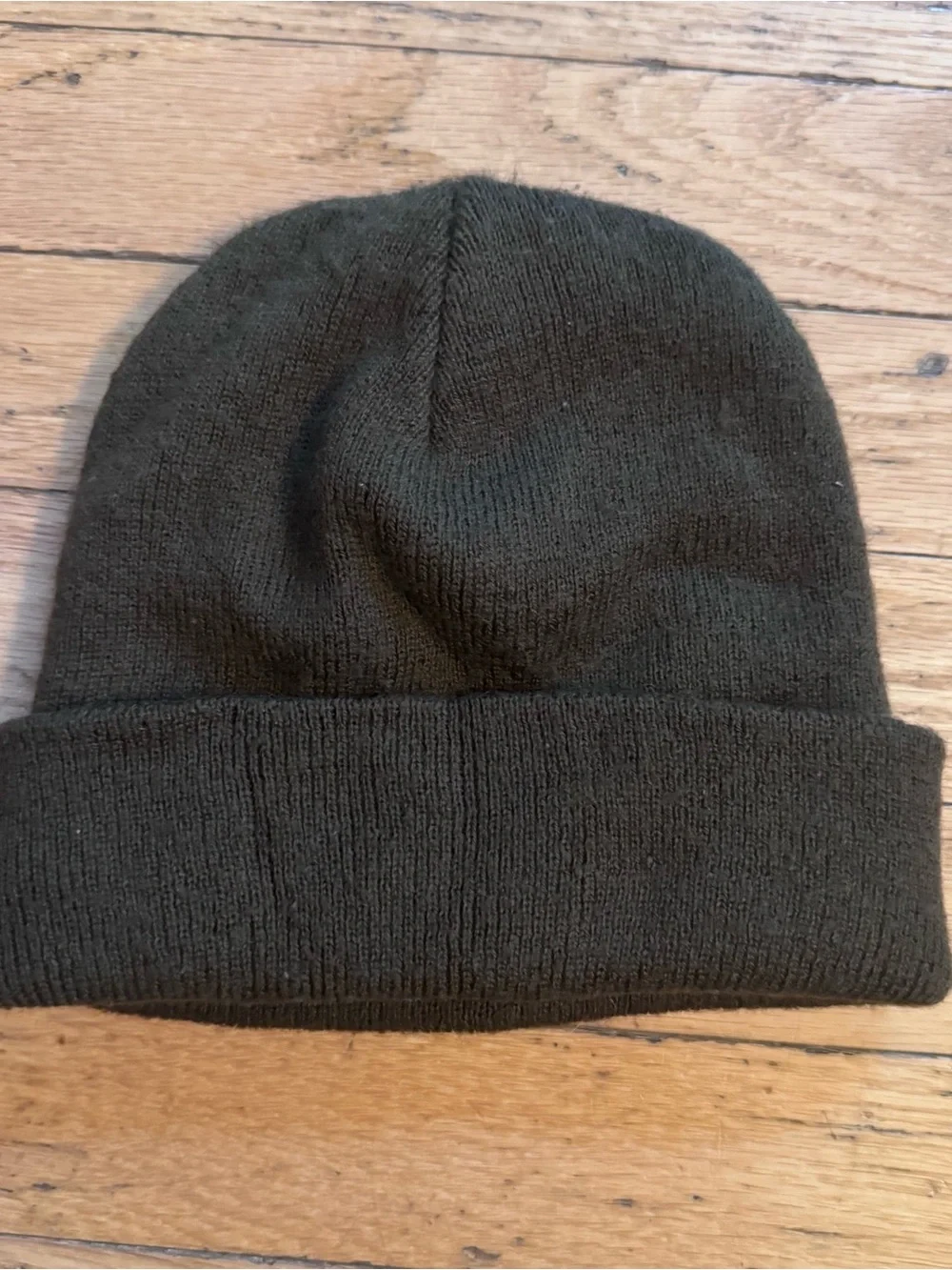 Carhartt Dark Olive Folded Cuff Beanie OS Baby